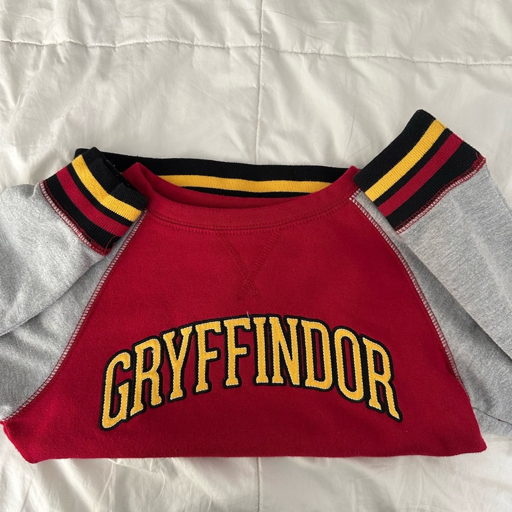 Warner Bros. Gryffindor Red and Gray Kids Sweatshirt
